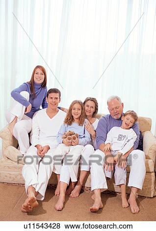 medium length hair, smiling, daughter, mid adult man, grandmother, 4-5 years View Large Photo Image Stock Photo - medium length hair, smiling, daughter, mid adult man, grandmother, 4-5 years. Fotosearch