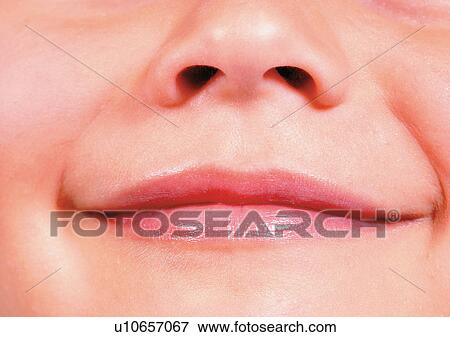 Stock Photo - Chin, Close-Up, Facial Expression. Fotosearch