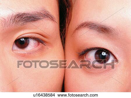 Picture - Close-Up, Cornea, Detail, Eye Lashes, Eyeball. Fotosearch