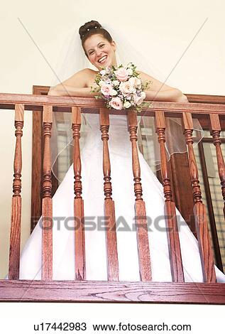 Bride, Brown Hair, Caucasian View Large Photo Image Stock Image - Bride, Brown Hair, Caucasian. Fotosearch