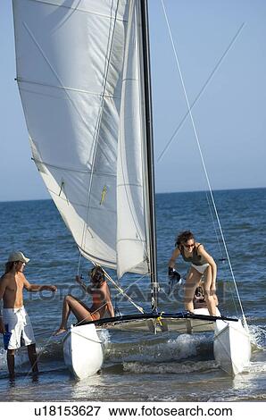 Stock Photo - Woman, Women, Summer, Vacation, Holiday, Leisure. Fotosearch