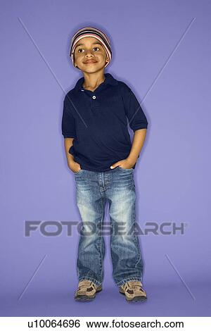 African American male child standing portrait. View Large Photo Image Stock Photograph - African American male child standing portrait.. Fotosearch