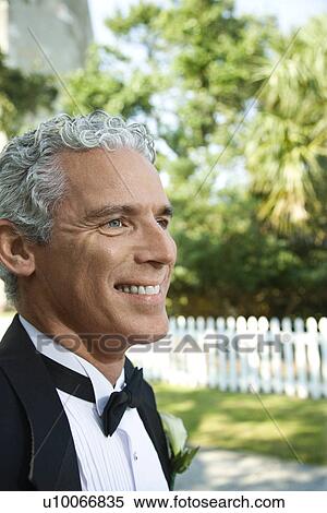Portrait of mid-adult groom smiling. View Large Photo Image Stock Photography - Portrait of mid-adult groom smiling. . Fotosearch