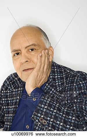 Stock Photograph - Caucasian mature adult male portrait.. Fotosearch