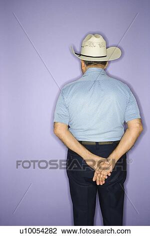 Caucasian mature adult male wearing cowboy hat. View Large Photo Image Stock Image - Caucasian mature adult male wearing cowboy hat.. Fotosearch