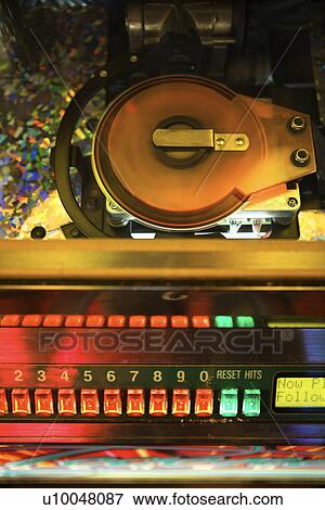 Close-up of jukebox. View Large Photo Image Stock Photo - Close-up of jukebox.. Fotosearch