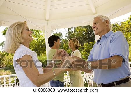 Two generations in park View Large Photo Image Stock Image - Two generations in park. Fotosearch