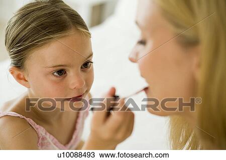 Stock Image - Mother and daughter. Fotosearch