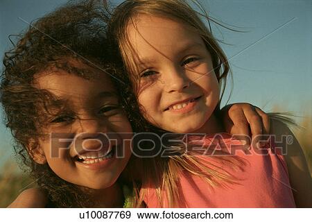Two Girls View Large Photo Image Stock Photo - Two Girls. Fotosearch