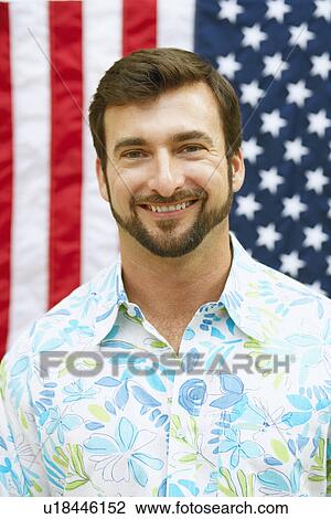 Stock Image - Portrait of a mature man smiling. Fotosearch