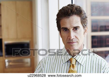 Stock Photo - Portrait of a businessman. Fotosearch