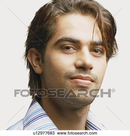 Portrait of a young man View Large Photo Image Stock Image - Portrait of a young man. Fotosearch
