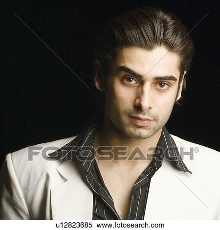 Stock Photography - Portrait of a young man. Fotosearch