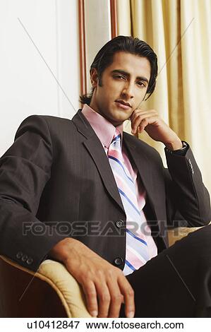 Stock Photo - Portrait of a businessman. Fotosearch