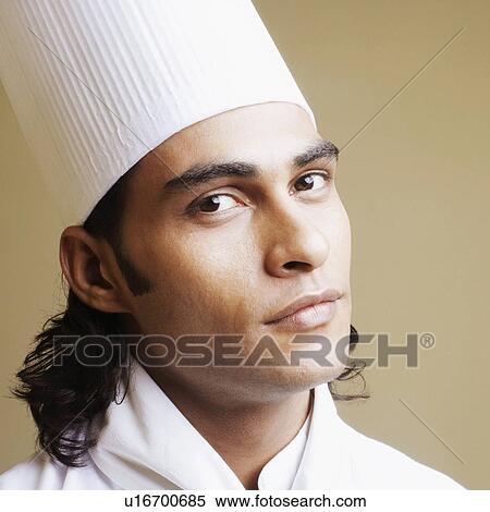 Portrait of a chef View Large Photo Image Stock Photography - Portrait of a chef. Fotosearch