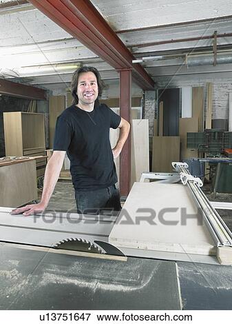 Portrait of carpenter in his workshop. View Large Photo Image Stock Photo - Portrait of carpenter in his workshop.. Fotosearch