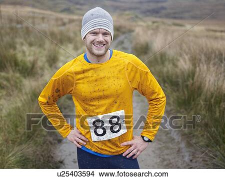 Portrait of runner. View Large Photo Image Picture - Portrait of runner.. Fotosearch