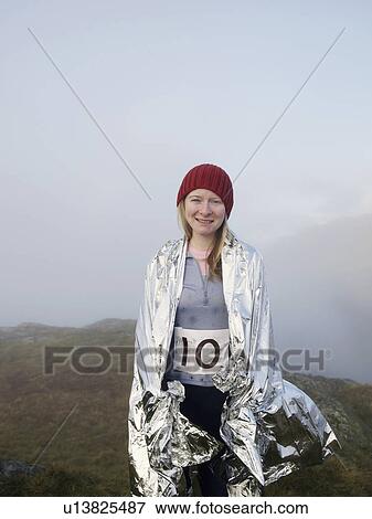 Stock Photo - Portrait of woman.. Fotosearch