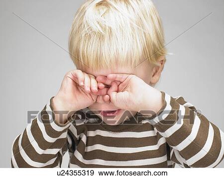 Little boy covering his eyes. View Large Photo Image Stock Photo - Little boy covering his eyes.. Fotosearch