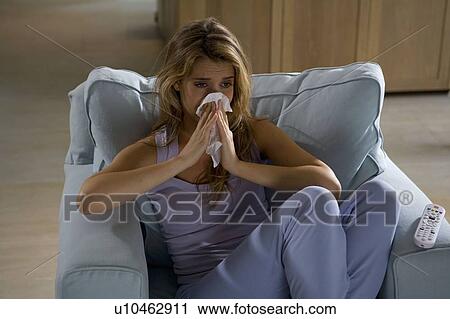 Woman watching tv, crying View Large Photo Image Stock Image - Woman watching tv, crying. Fotosearch