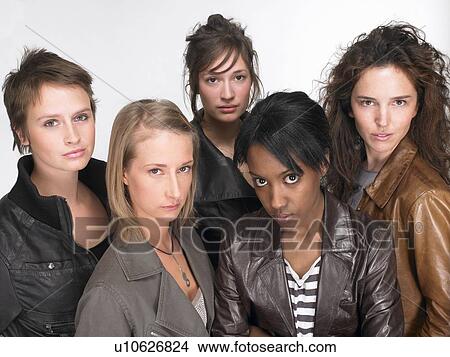 Women looking at the camera View Large Photo Image Picture - Women looking at the camera. Fotosearch