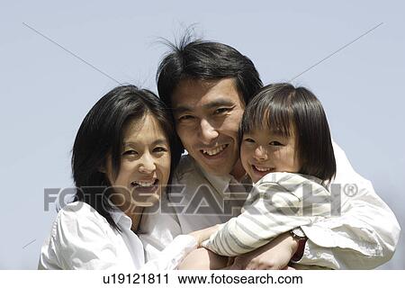 Portrait of family smiling View Large Photo Image Stock Image - Portrait of family smiling. Fotosearch