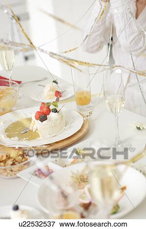 Stock Photo - Small group of young women celebrating. Fotosearch