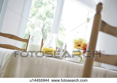 Breakfast on table View Large Photo Image Picture - Breakfast on table. Fotosearch