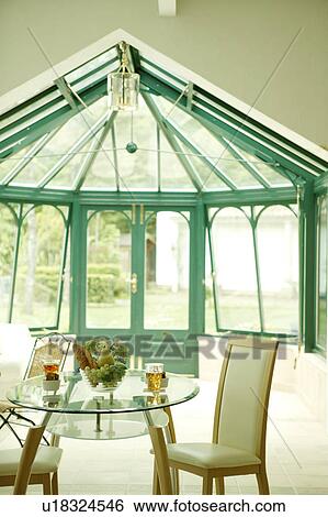 Conservatory View Large Photo Image Stock Photograph - Conservatory. Fotosearch