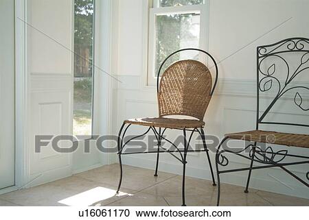 Stock Image - Two chairs. Fotosearch