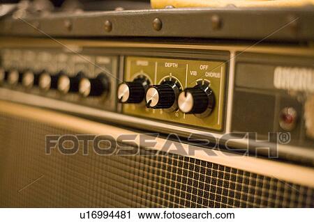 Stock Image - Amplifier. Fotosearch