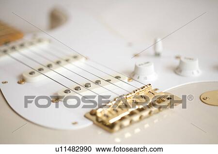 Stock Image - Electric guitar. Fotosearch
