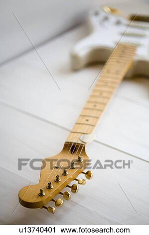 Stock Image - Electric guitar. Fotosearch