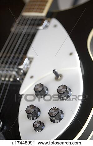 Stock Image - Electric guitar. Fotosearch