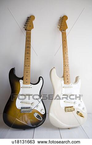 Stock Image - Electric guitars. Fotosearch