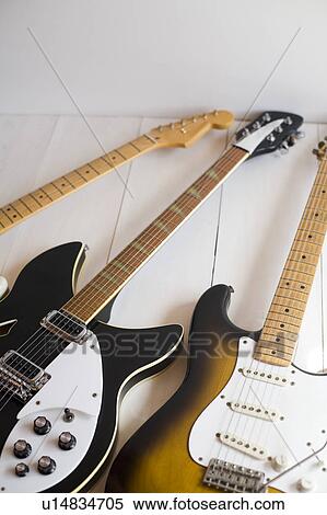 Electric guitars View Large Photo Image Stock Photography - Electric guitars. Fotosearch