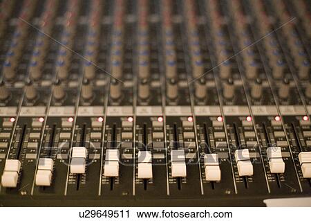 Sound Mixer View Large Photo Image Stock Image - Sound Mixer. Fotosearch