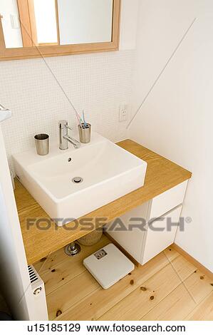 Stock Photo - Bathroom sink. Fotosearch