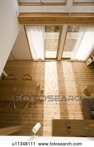 Stock Image - Living and dining room. Fotosearch