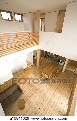 Stock Photo - Living and dining room. Fotosearch