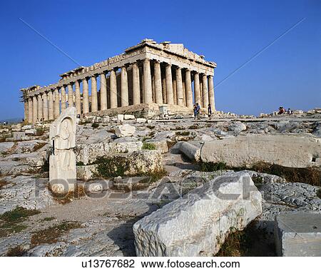 Stock Image - Acropolis, Athens, Greece. Fotosearch