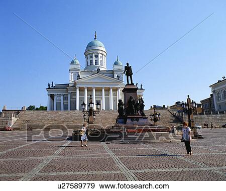 Stock Photo - Cathedral in Helsinki, Finland. Fotosearch