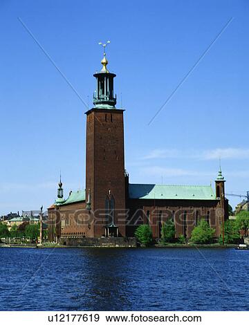 City hall in Stockholm, Sweden View Large Photo Image Stock Photo - City hall in Stockholm, Sweden. Fotosearch