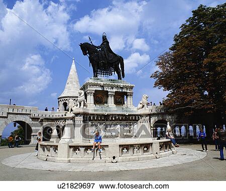 Stock Photo - Fishermen Bastion in Budapest, Hungary. Fotosearch