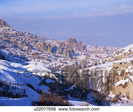 Stock Photograph - Goreme National Park in Cappadocia, Turkey. Fotosearch