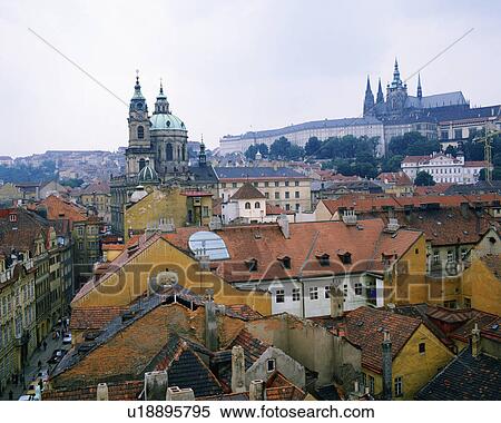 Stock Photography - Historic Center in Prague, Czech Republic. Fotosearch