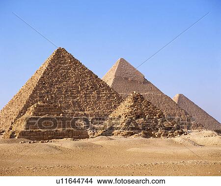 Spectacular view of pyramids in Giza, Egypt View Large Photo Image Picture - Spectacular view of pyramids in Giza, Egypt. Fotosearch