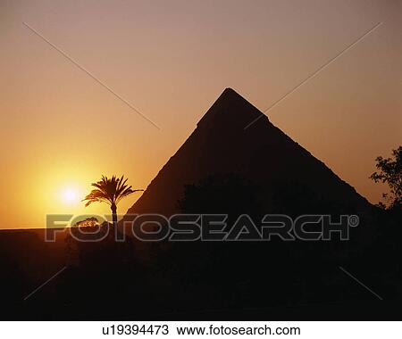 Sunset in Giza, Egypt View Large Photo Image Stock Image - Sunset in Giza, Egypt. Fotosearch