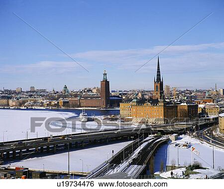 Winter in Stockholm, Sweden View Large Photo Image Stock Photograph - Winter in Stockholm, Sweden. Fotosearch