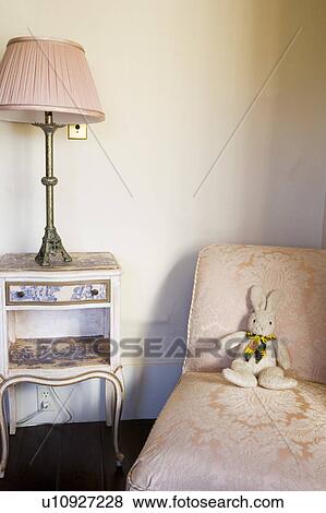 Elegant kid's bedroom with pink accents View Large Photo Image Stock Photo - Elegant kid's bedroom with pink accents. Fotosearch